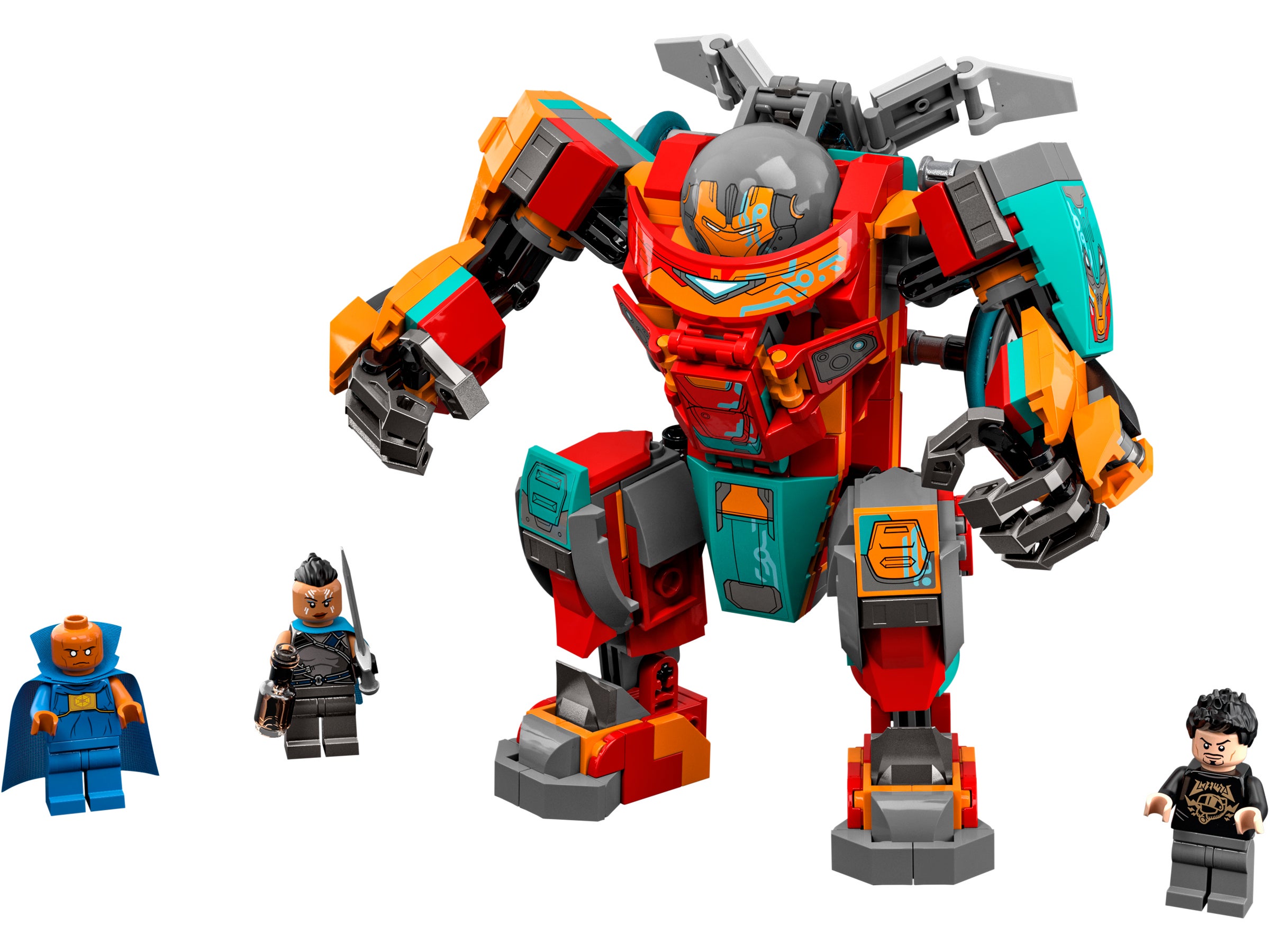 Bloques Lego Marvel Tony Stark's Sakaarian Iron Man 369 Pzs 